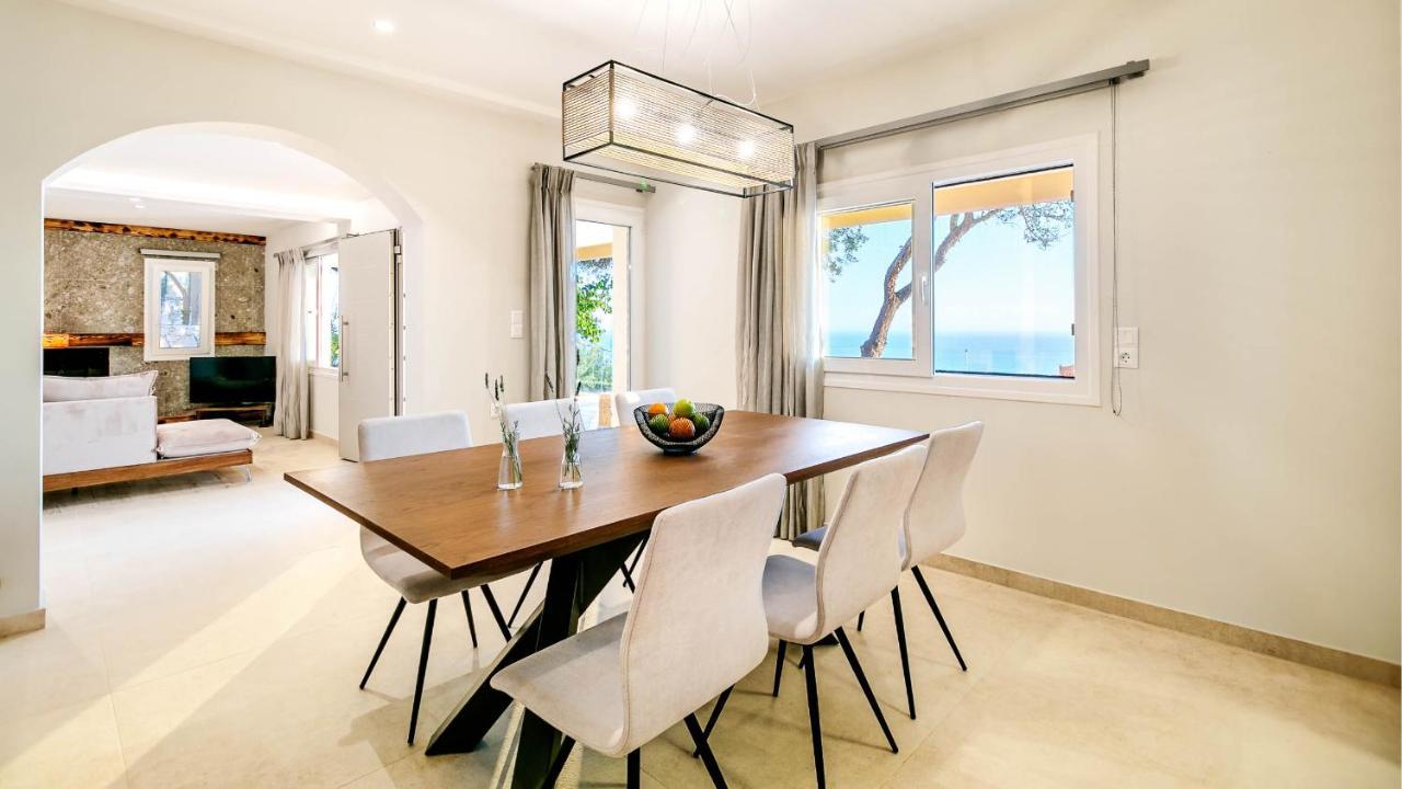 Ocean View Luxury Villa Ethra Kontogialos Kültér fotó