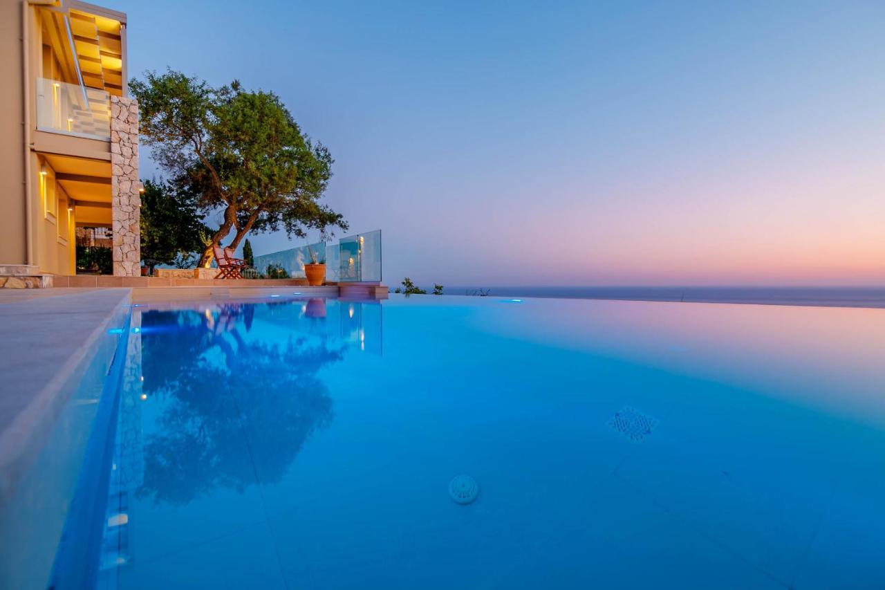 Ocean View Luxury Villa Ethra Kontogialos Kültér fotó