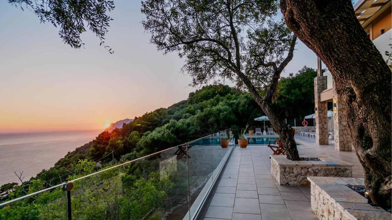 Ocean View Luxury Villa Ethra Kontogialos Kültér fotó