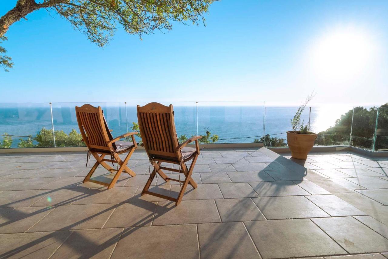Ocean View Luxury Villa Ethra Kontogialos Kültér fotó